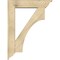 Ekena Millwork Westlake Traditional Rough Sawn Bracket w/ Offset Brace, Douglas Fir, 8"W x 36"D x 48"H BKT0806X36X48WTL01RDF - alternate 2